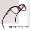 3PCS Unisex Reading Glasses Set Blue Light Blocking High-Quality Lenses Tortoiseshell Leopard Print Frame +1.0 to +3.0 Diopter