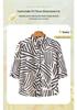 Summer 2026 Stylish Striped Slim Shirt for Middle-Aged and Elderly Women