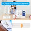 15/30/50yd Tear Away Machine Embroidery Stabilizer Backing Sheets, Water Soluble Embroidery Stabilizers Backing Films