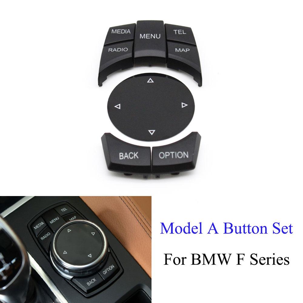 LHD RHD IDRIVE Consolă centrală Buton comutator multimedia Capacul cheii pentru BMW 3 5 6 7 X3 X4 X5 Seria F30 F31 F10 F11 F02 F06 F25