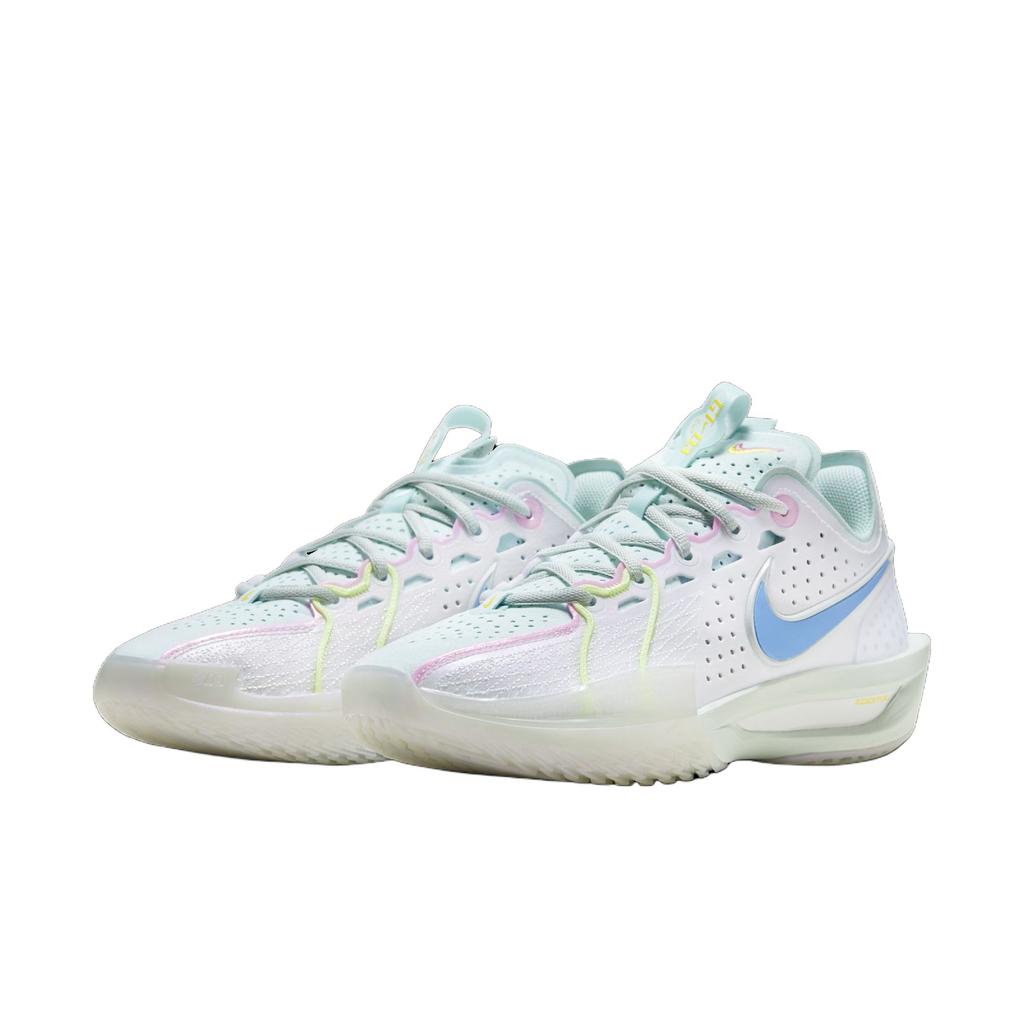 Nike Air Zoom GT Cut 3 White Aquarius Blue (Womens) Women Sneakers Aquarius-Blue-Mint-Foam HF5445-141