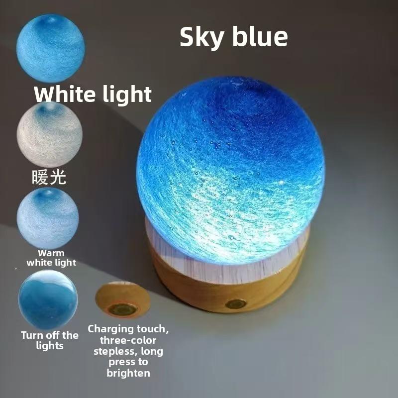 Cool Universe Star Light Planet Night Light Sleep Night with Romantic Atmosphere Student Dormitory Earth Night Light