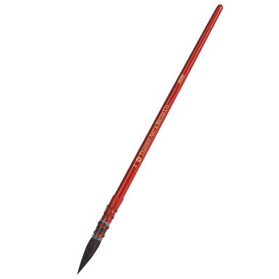 Malpinsel Hochwertiges Eichhörnchenhaar Rundkopf Gouache Aquarell Zeichenstift Kunstbedarf Rot
