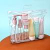 11-teiliges Reiseflaschen-Set mit Aufbewahrungstasche, leere Behälter für Flüssigcreme und Lotion in Reisegröße, Sprühflasche mit feinem Sprühnebel, Quetschtuben