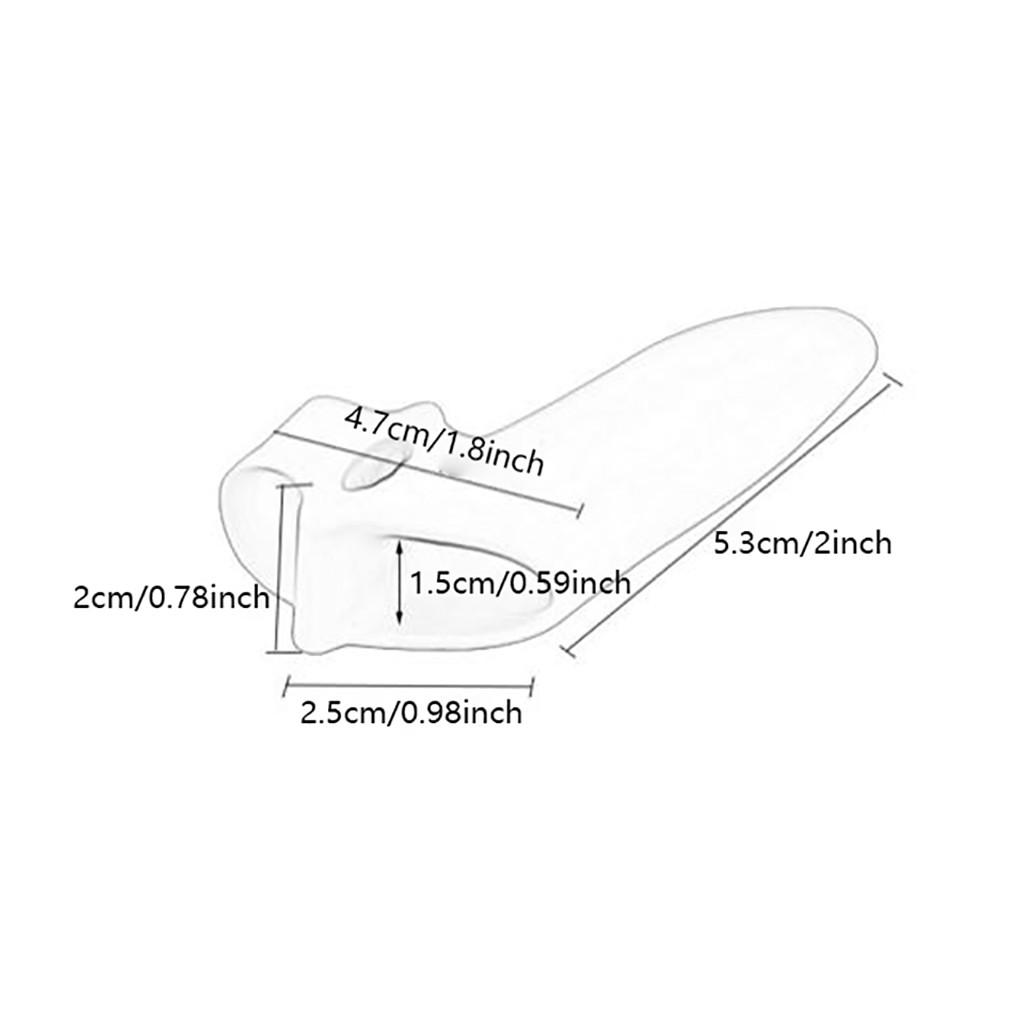 Toe Aligner Orthosis Seperator Separation Toe Design Comb Toe 2PC