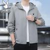 Chaqueta Ligera con Capucha para Hombre con Protección Solar