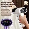 Portable Handheld Garment Steamer with Vacuum Suction for Efficient Flat Ironing