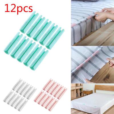 12 teile/los Hause Decken Bettlaken Clip Befestigung Rutschfeste Klemme Bettdecke Greifer Halter