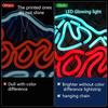 Crs LIGHT Neon Signs 5V Led USB Powered Neon Hanging Wall Art Decor Light On/Off Switch for Man Cave Bar Party Birthday Gifts