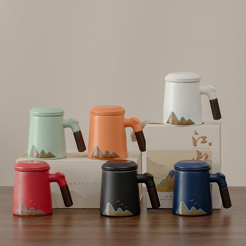 Ceramic Office Mug & Tea Caddy Gift Set