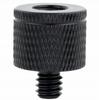 Adapter Sleeve Reduction 1/4" To M8 Tripod Black for 20 Mm Lamp Stand