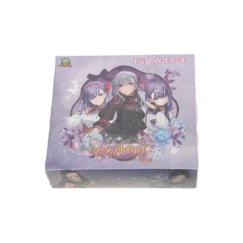 Kleiner Frosch Neue Göttinnen-Geschichte Sammelkarten Eine Box enthält 30 Kartenpackungen Wunderschönes Anime-Stil Geschenk Spielzeug Sammlerstücke