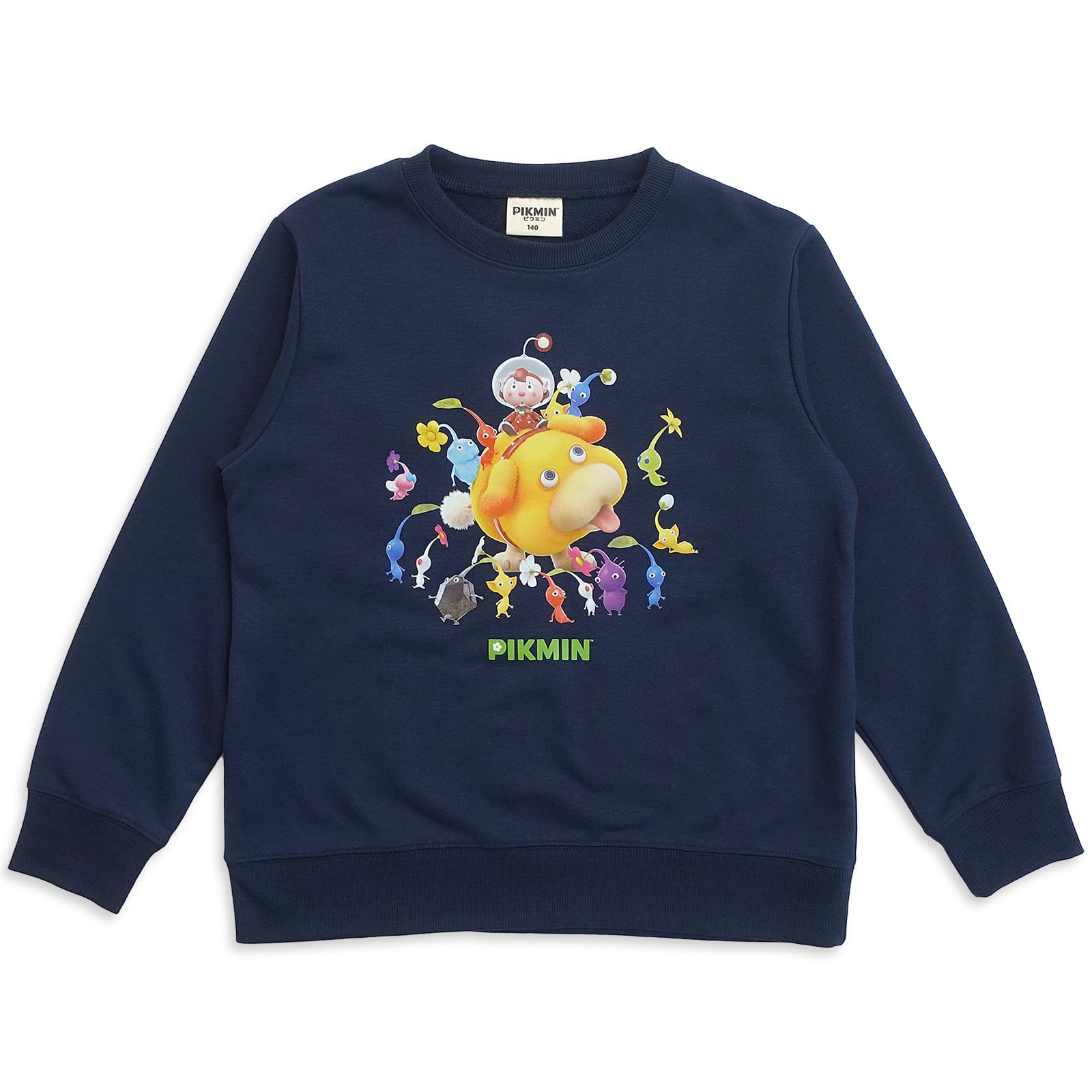 

Толстовка Pikmin PIKMIN Character Goods с длинным рукавом для мальчиков 22864119 темно-синяя [Fine Plus]