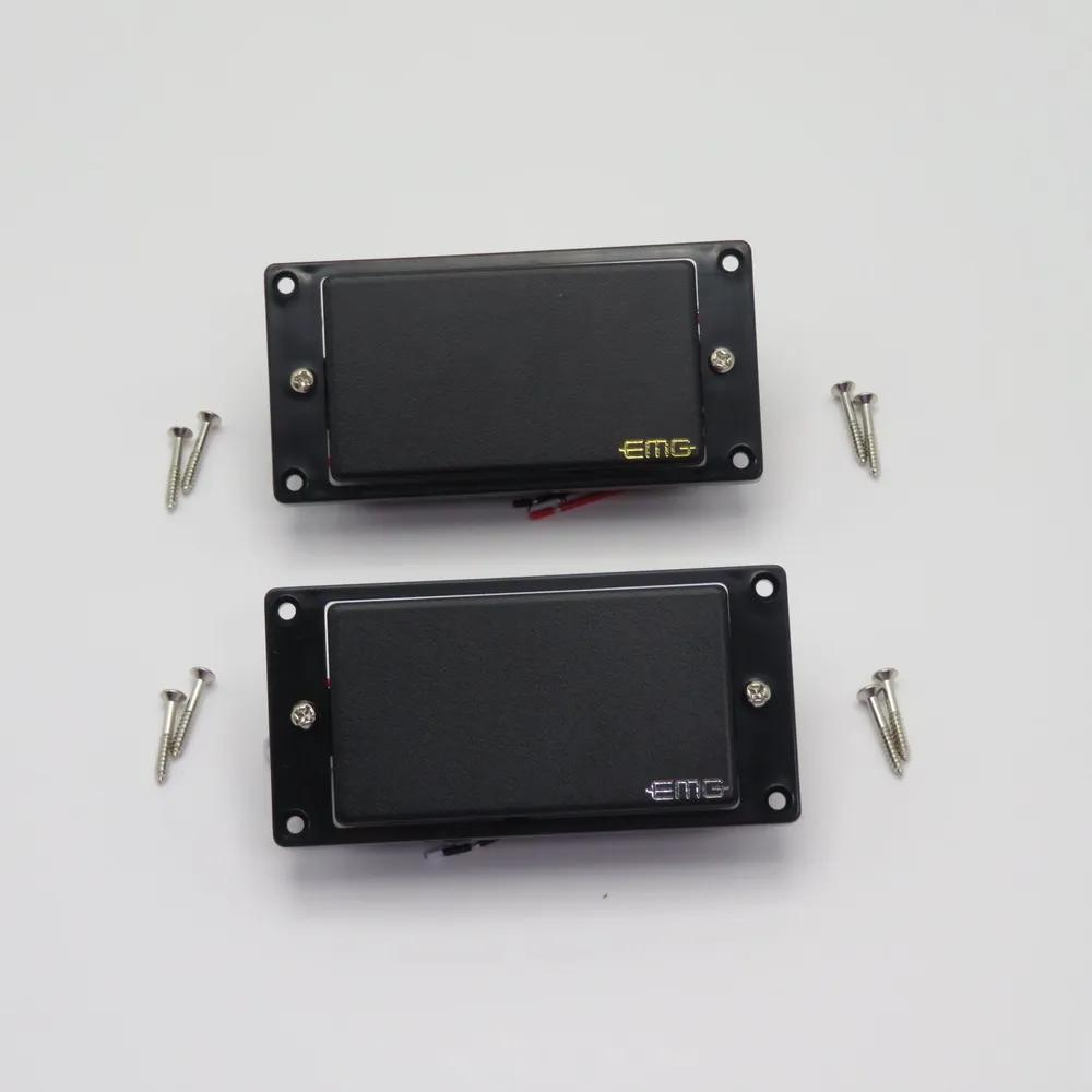 EMGHumbucker pickups - Electric guitar pickups, neck and bridge, active battery 9 V, power supply, in stock