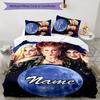 3pcs Hocus Pocus Cover Set - Personalized Name, HD Printed Bedding with 1 Cover and 2 Pillowcases - Perfect for Home Decor, Easy Care