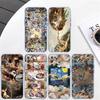 Fresco Adam Sculpture Transparent Phone Case for Motorola Moto G7 G8 G9 G84 G85 G73 G24 G15 Z2 Play Power Plus