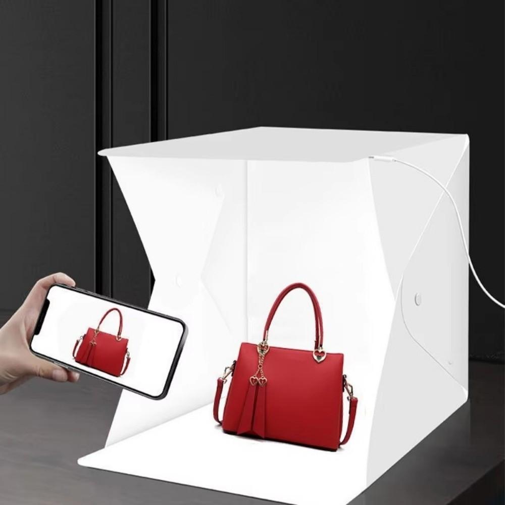 Folding Mini Photobox Light Tent Backdrops Photobox New Room Photo Studio  For DSLR Camera