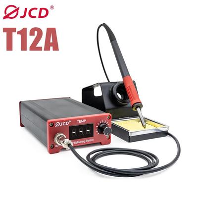 JCD T12 75W LED Dijital Ekranlı Lehimleme Demiri StationTips Kaynak Tamir İstasyonu Sıcaklık Ayarlanabilir Kontrol Mikrodenetleyici