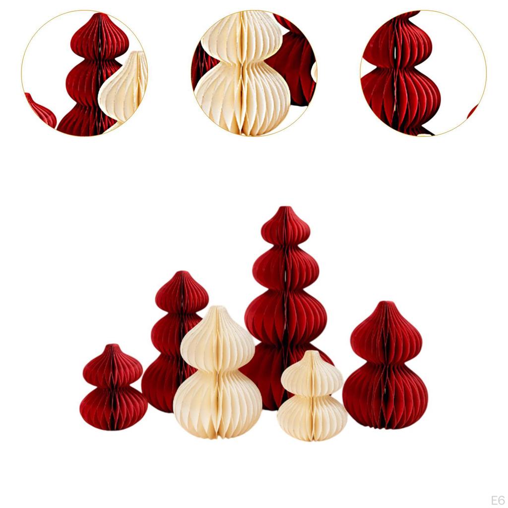 Lunar Year Gourd Honeycomb Centerpieces for Table Display