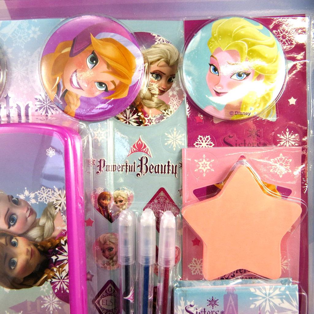 Die Eiskönigin [M3047] - XXL-Schreibwarenset 'Frozen - Die Eiskönigin' lila (19 Teile)