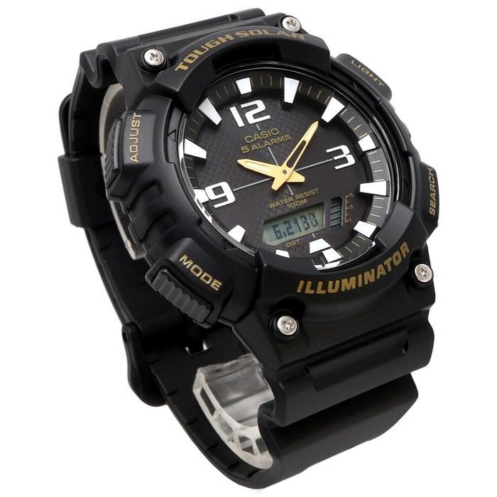 Casio Tough Solar Analog-Digital Quartz Watch AQ-S810W-1BV Men's Black (Type-1B)