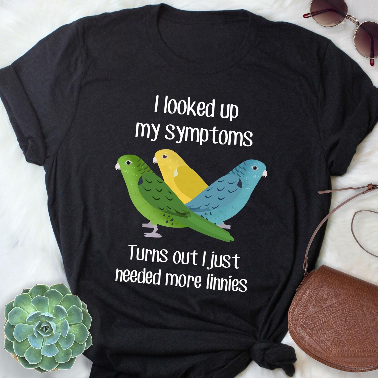 Lineolated Parakeet Shirt, Green Turquoise Lutino Linnie, , , Funny Bird Lover Gift, Cute Barred Parakeet T-shirt Parrot Blue Yellow 100
