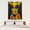 Abstract Female Body Art Tapestry Colorful Modern Wall Decor Boho Chic Living Room Bedroom Artistic Home Decoration