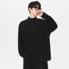 Men's Casual Long Sleeve T-shirt Gentlemen Loose Pullovers Autumn Shirts Male Tops Dralon