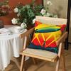 Band LLed Zeppelin Cushion Cover Silky Short Plush Invisible Zipper Dustproof Sofa Pillow Case for Home Decor