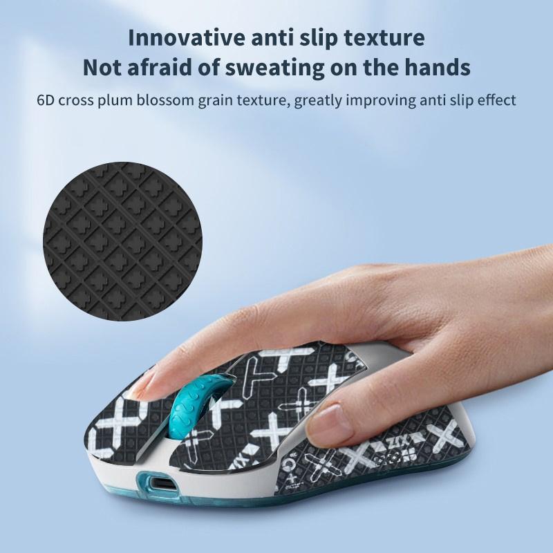 Non Slip Suck Sweat Mouse Grip Tape Skate Sticker For Lamzu Thorn 4K Gaming Mouse Desktop Gamer Accessories Anti-Slip