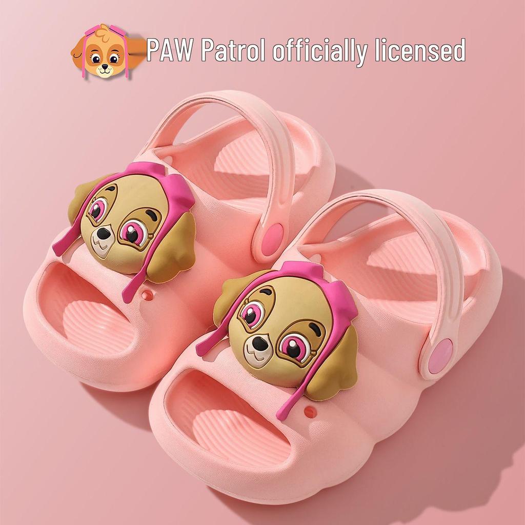 Paw Patrol Kids Crocs: 2026 Summer Slippers, Outdoor Beach Sandals for Boys & Girls
