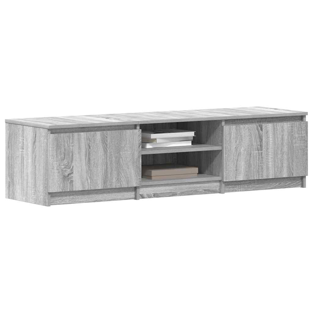 Vidaxl TV Stand, Sonoma Oak Grey, 140X40X35.5 Cm