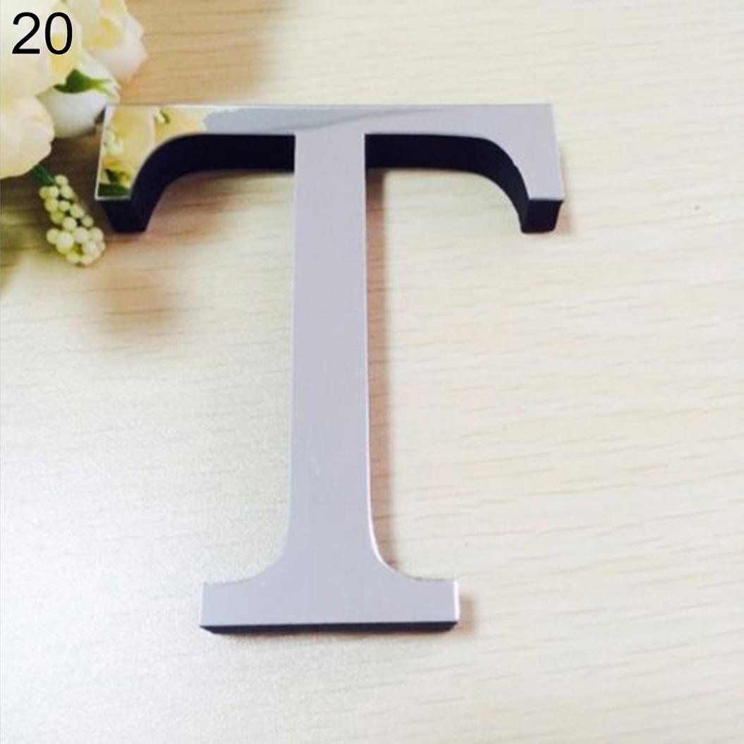 

26 английских букв DIY 3D наклейка художественная роспись стены наклейки домашний декор T