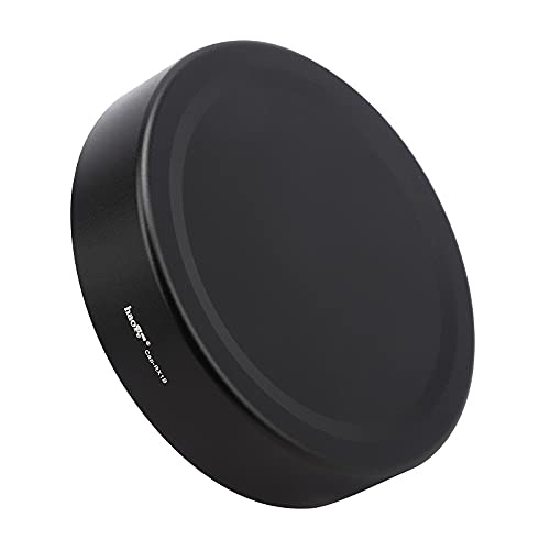 Haoge Metal Square Lens Hood + Hood Cap for Fujifilm, Sony Cyber-Shot DSC RX1, RX1R, RX1RII, R3, RX1M2, and Sony FE 35mm F2.8, FE 55mm/F1.8 Lenses