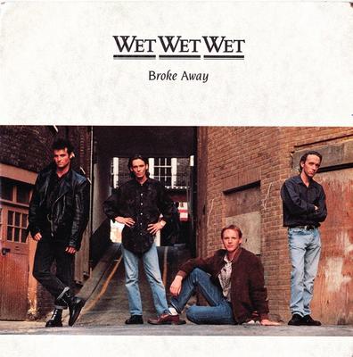 7inch Record WET WET WET - Broke Away 8765387 The Precious Or 1989 UK Pop Used