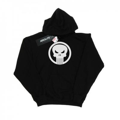 Boys The Punisher Skull Circle Hoodie