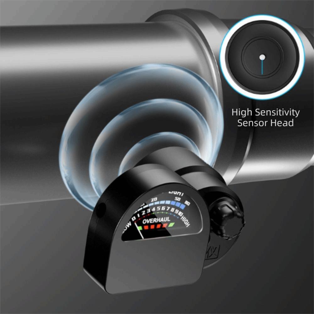 High Sensitivity Leak Detector Sound Frequency Pointer Portable Display Pipe Leak Detector Detection Strength Scale
