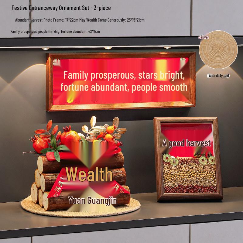 Prosperous New Chinese Style Housewarming Decoration Set