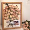 Rose Flower Specimen 3D Photo Frame DIY Kit - Handmade Gift & Tabletop Display