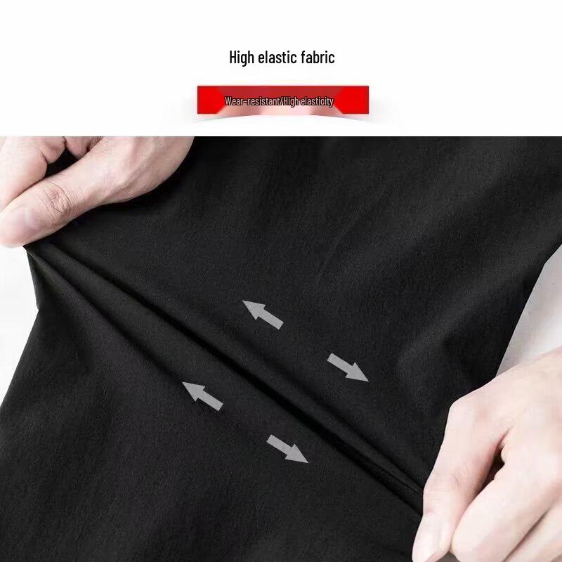 Pantaloni Harem Sportivi Casual da Uomo Stile Coreano 9 Punti 2024 - Tendenza Estiva, Sottili, Ampi, Taglie Forti