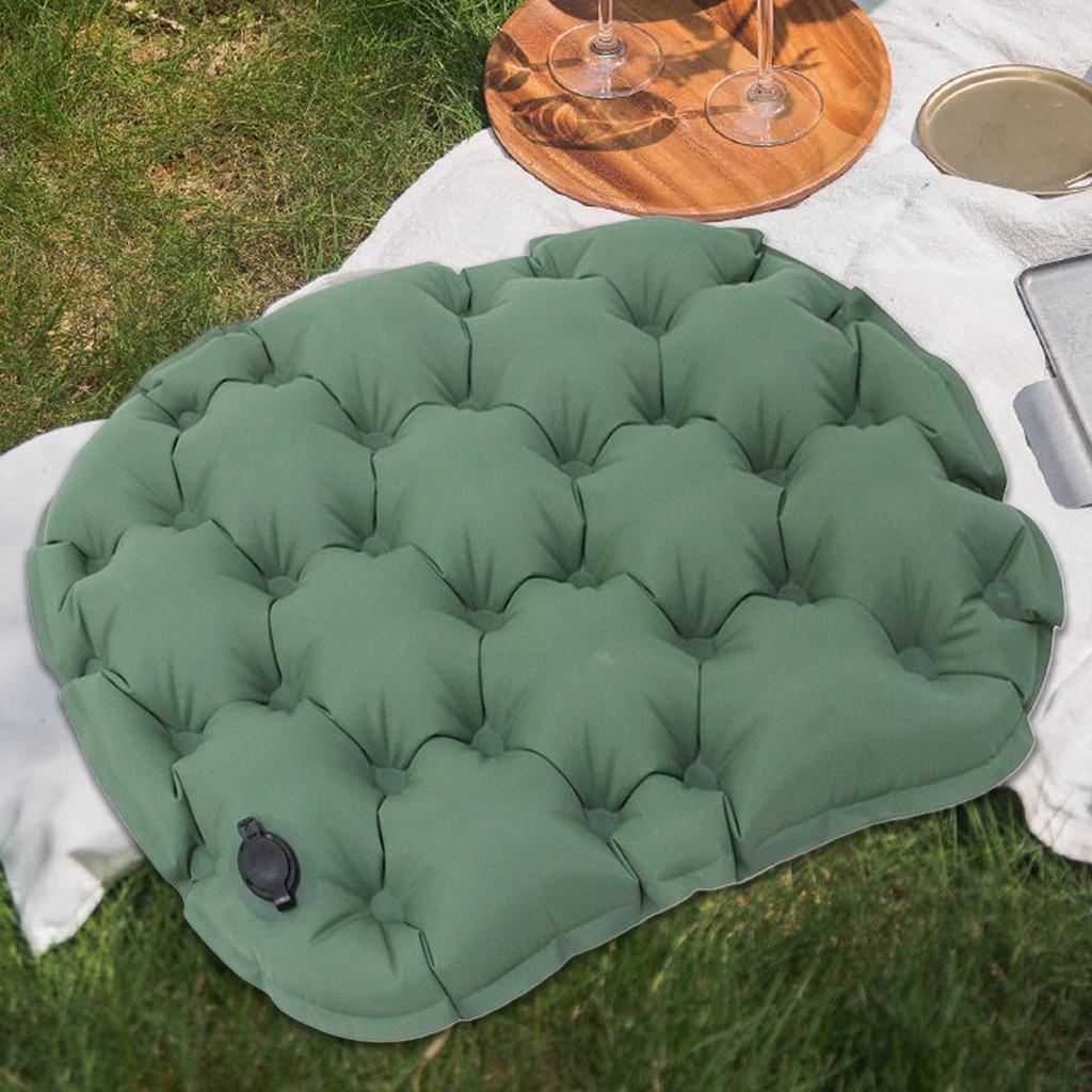 Inflatable Seat Cushion For Air Travel Portable Inflatable Stadium Seats Comfortable Sitting Mat For Truck RV Home Offices
