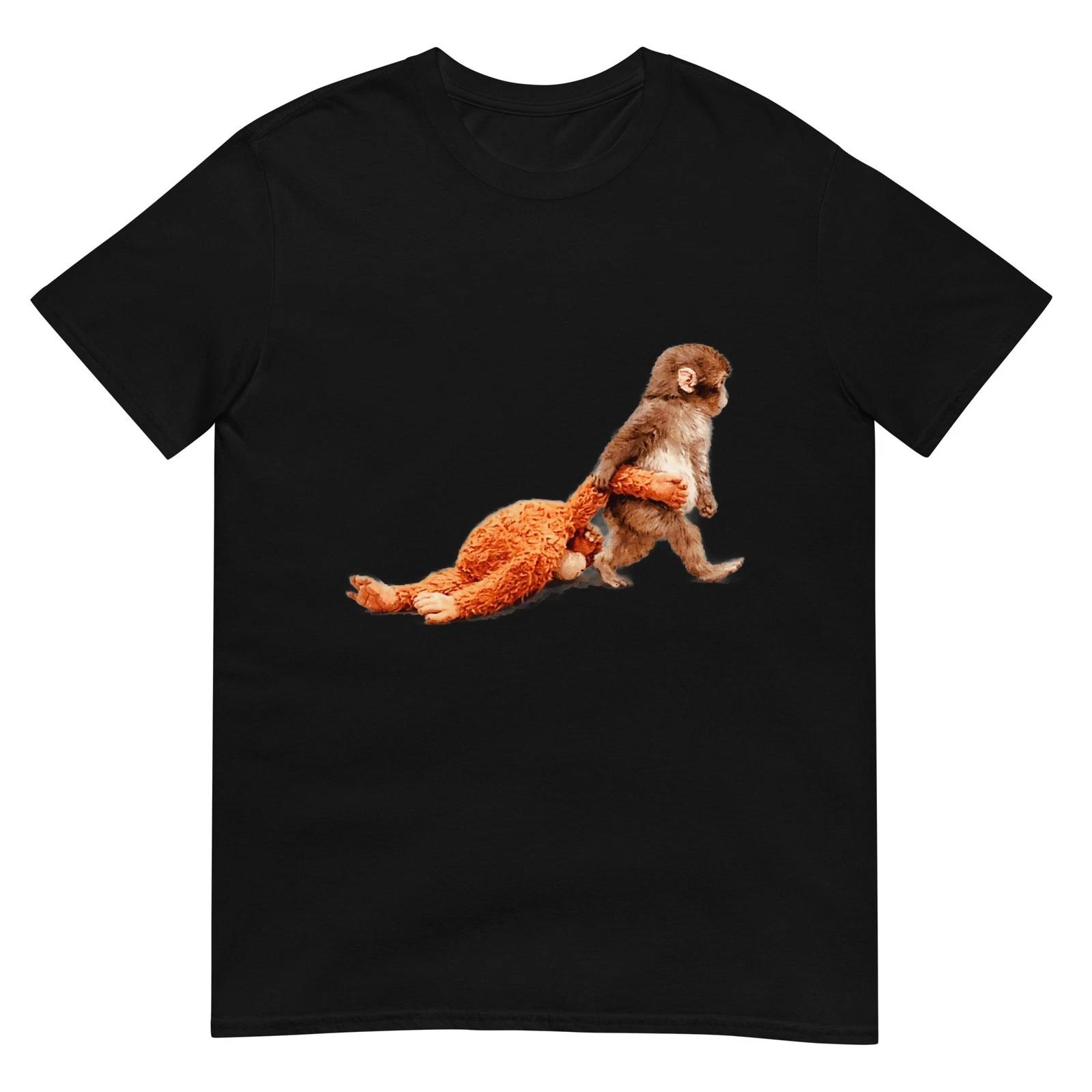 Baby Monkey Punch with Stuffed Buddy T-Shirt S