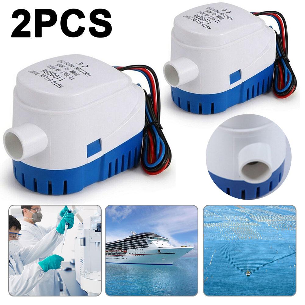 

DC 12V 24V Automatic Bilge Pump Waterproof for Ferry Yacht Marine (12v) AU