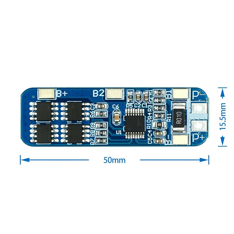 1PC For 18650 Li-ion Battery Cell Charging BMS 11.1V 12.6V With Balanced 3S 10A 12V Lithium Battery Charger Protection Board
