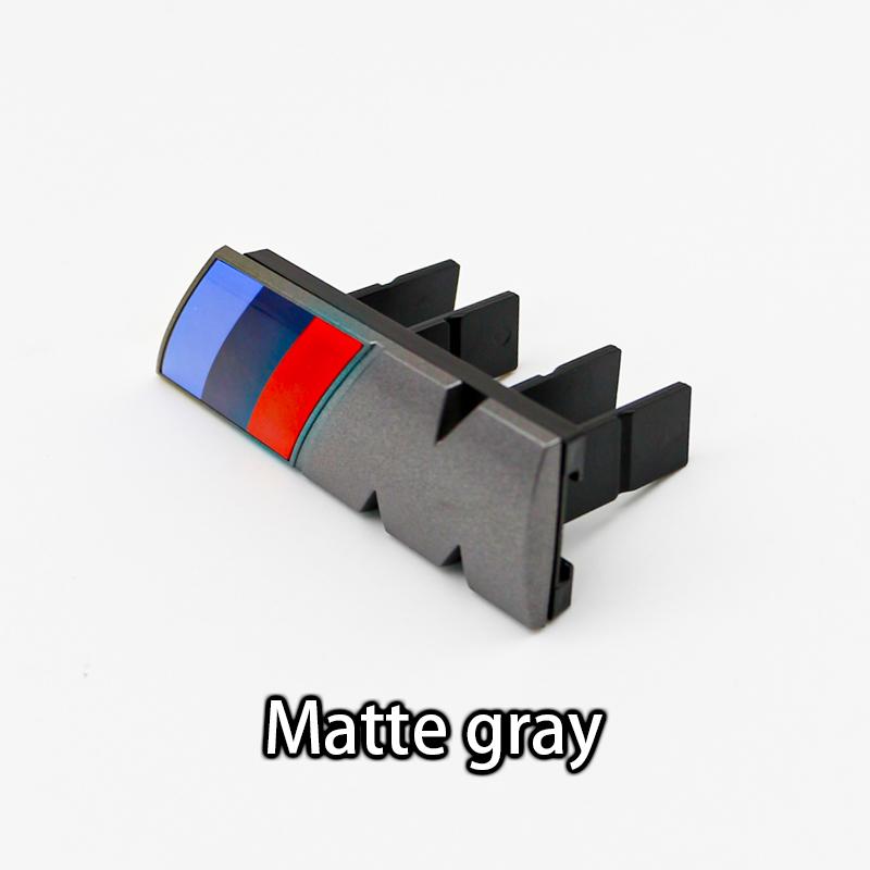 ABS 3D Car Front Grille Badge Emblem For BMW M Logo X1 X2 X3 X4 X5 X6 F48 G01 E84 E83 F39 F10 F30 G11 G07 G86 G80 G60 E60 E46