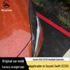 Carbon Fiber Headlight Eyebrow Stickers for Suzuki Swift ZC33S