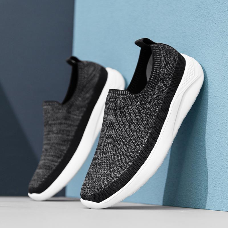 Fashion New Arrival Men Slip-ons Loafers Lightweight Walking Shoes Mesh Breathable Man Casual Sneakers Non-Slip Outdoor Driving Footwear