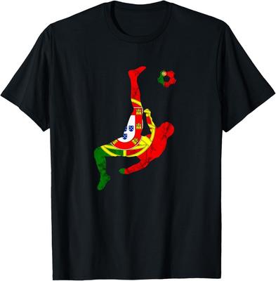 Portugal Portuguese Flag Futebol Portuguese Soccer Player T-Shirt Unisex T-Shirt