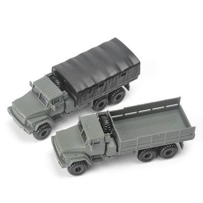 1/72 Russia Military Weapons Equipment Model Army KRAZ-260B Camion Truck Tank Armored Vehicle Car Assembled Puzzle Building Toy