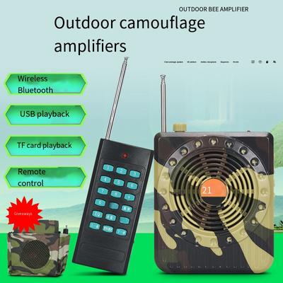 28W Outdoor Hunting Long-range Camouflage Amplifier Bluetooth Amplifier Headset Teachers With Microphone Training Amplifier